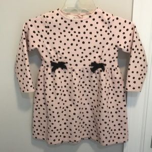Pink/black toddler Zara dress.